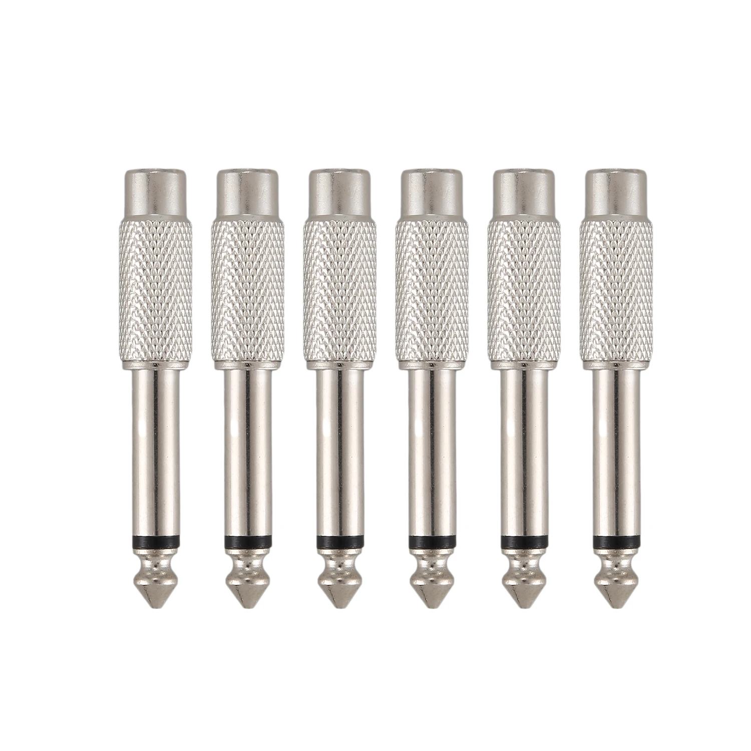 

6 шт., аудио адаптер 6,3 мм, 0,6 см