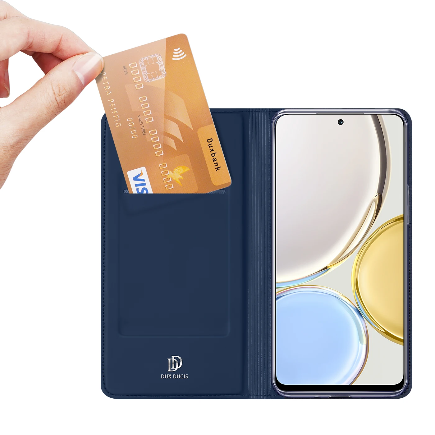 

2PCS/LOT For Honor X9/X9 5G/X30/Magic4 Lite Case Luxury Leather Wallet Phone Case Flip Cover Full Good Protection Steady Stand