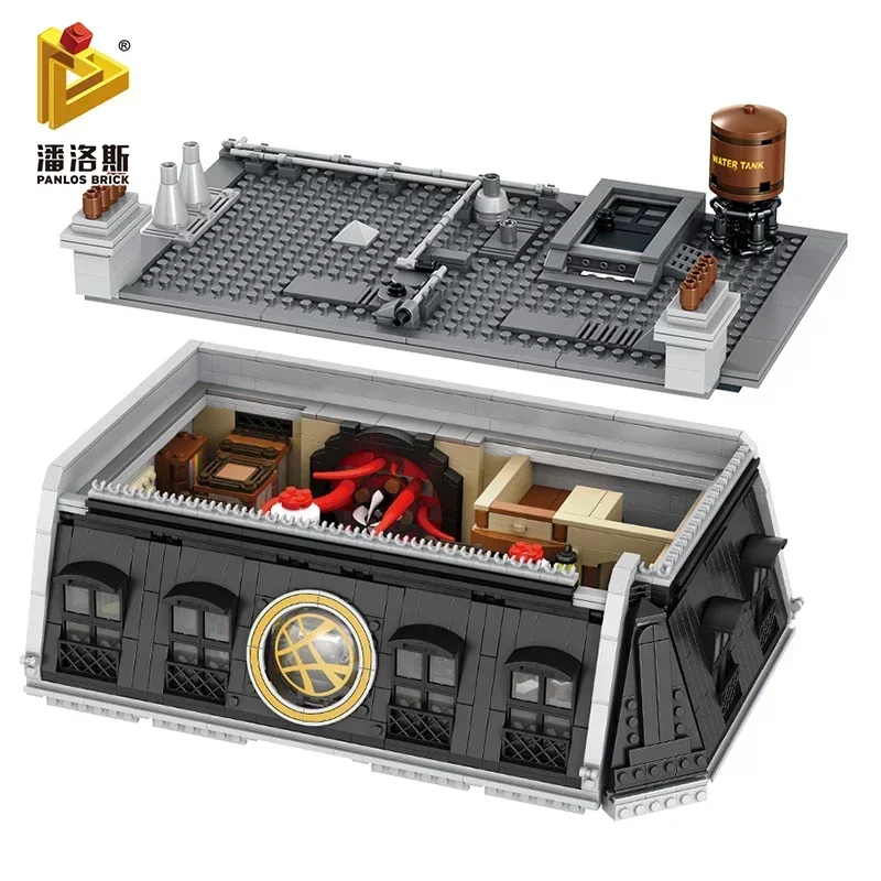 Креативная модель со светодиодом 613001   6564 шт. MOC-30628 Доктор Стрэндж Sanctorum Sanctum Showdown строительные блоки кирпичи детские игрушки (art.: 3920cce3be50d) - 3920cce3be50d