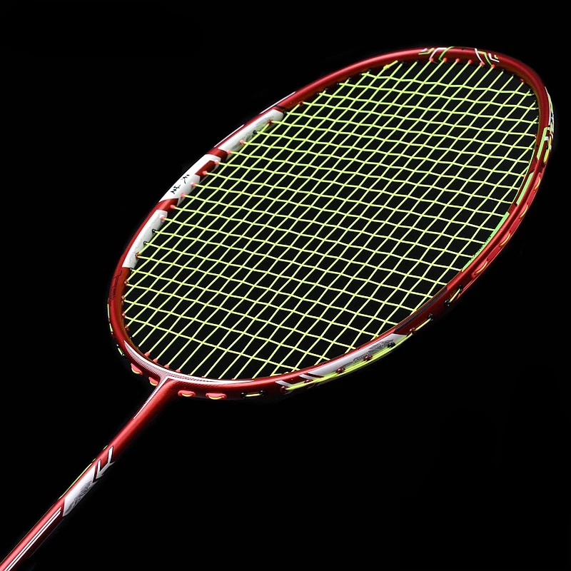 

Ракетка для бадминтона 10U для взрослых, ультратонкая ракетка 54g, усиленная полностью углеродная, для вторичного формования, профессиональная ракетка для бадминтона