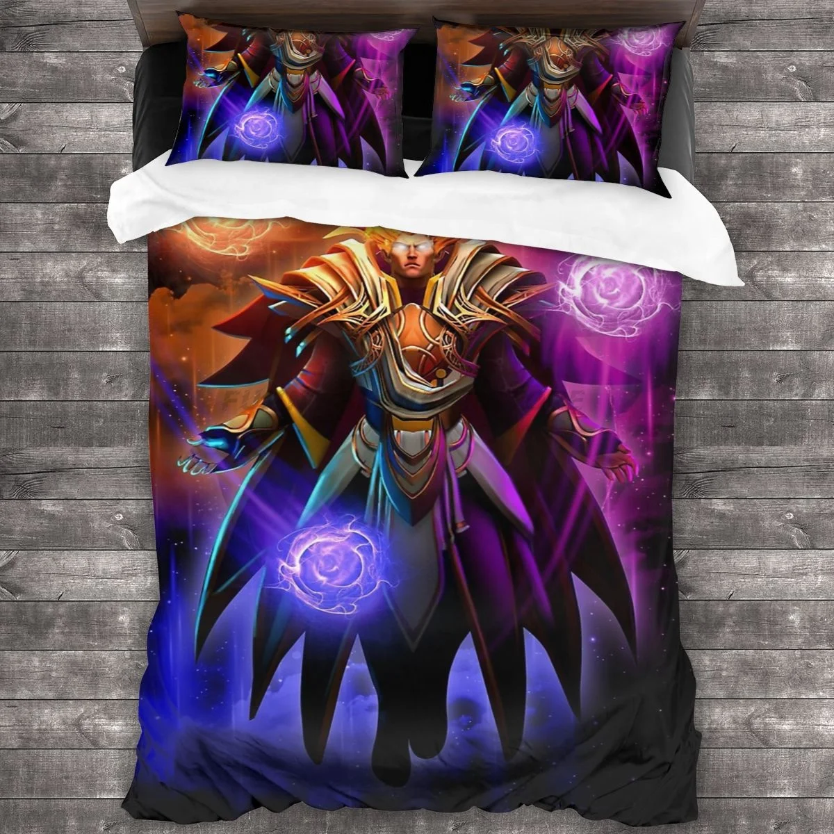 

Invoker Dota 2 Bedding Set Duvet Cover Pillowcases Comforter Bedding Sets Bedclothes