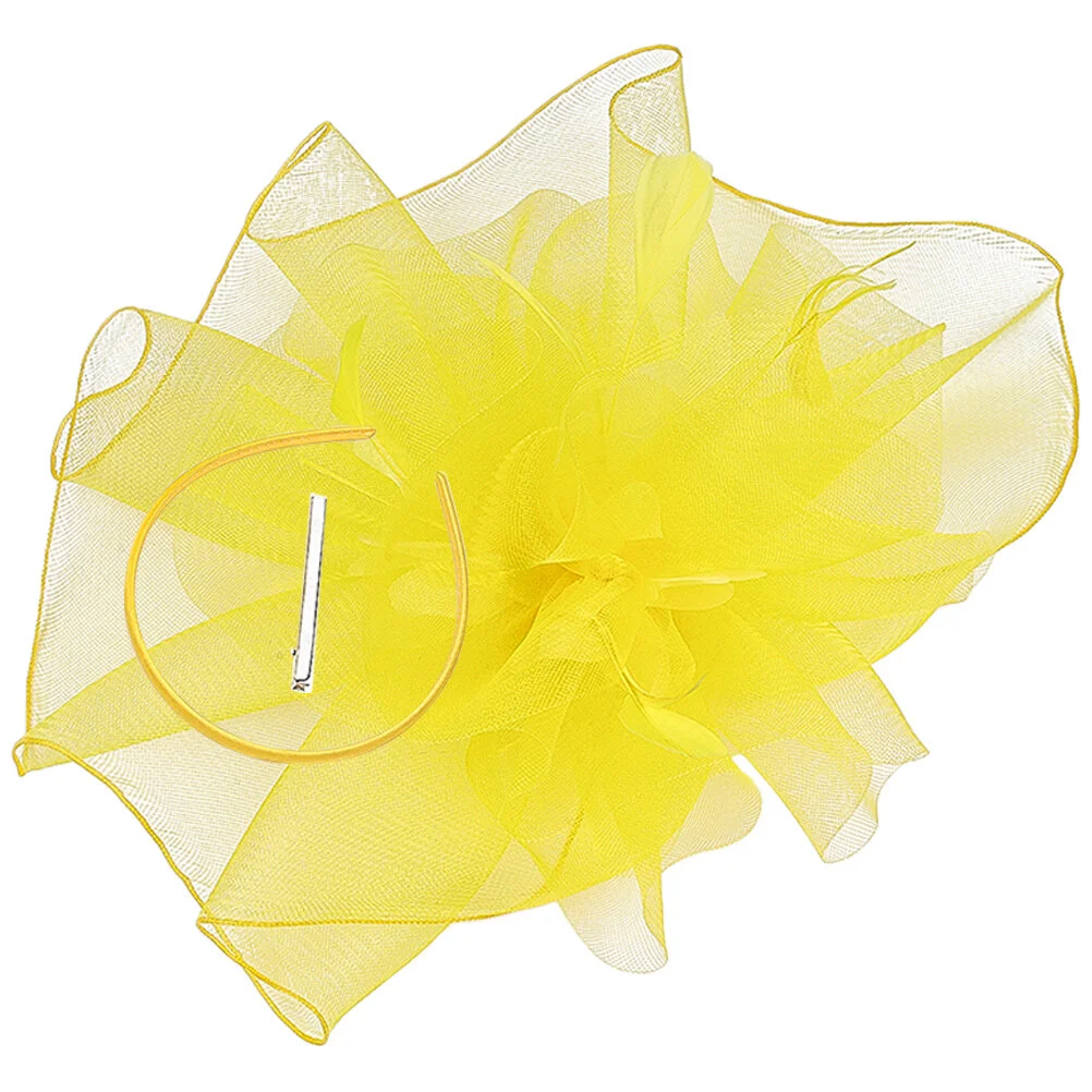 

Womens Head Bands Veil Fascinators Tea Party Hat Metal Headband Dress Hats Bride