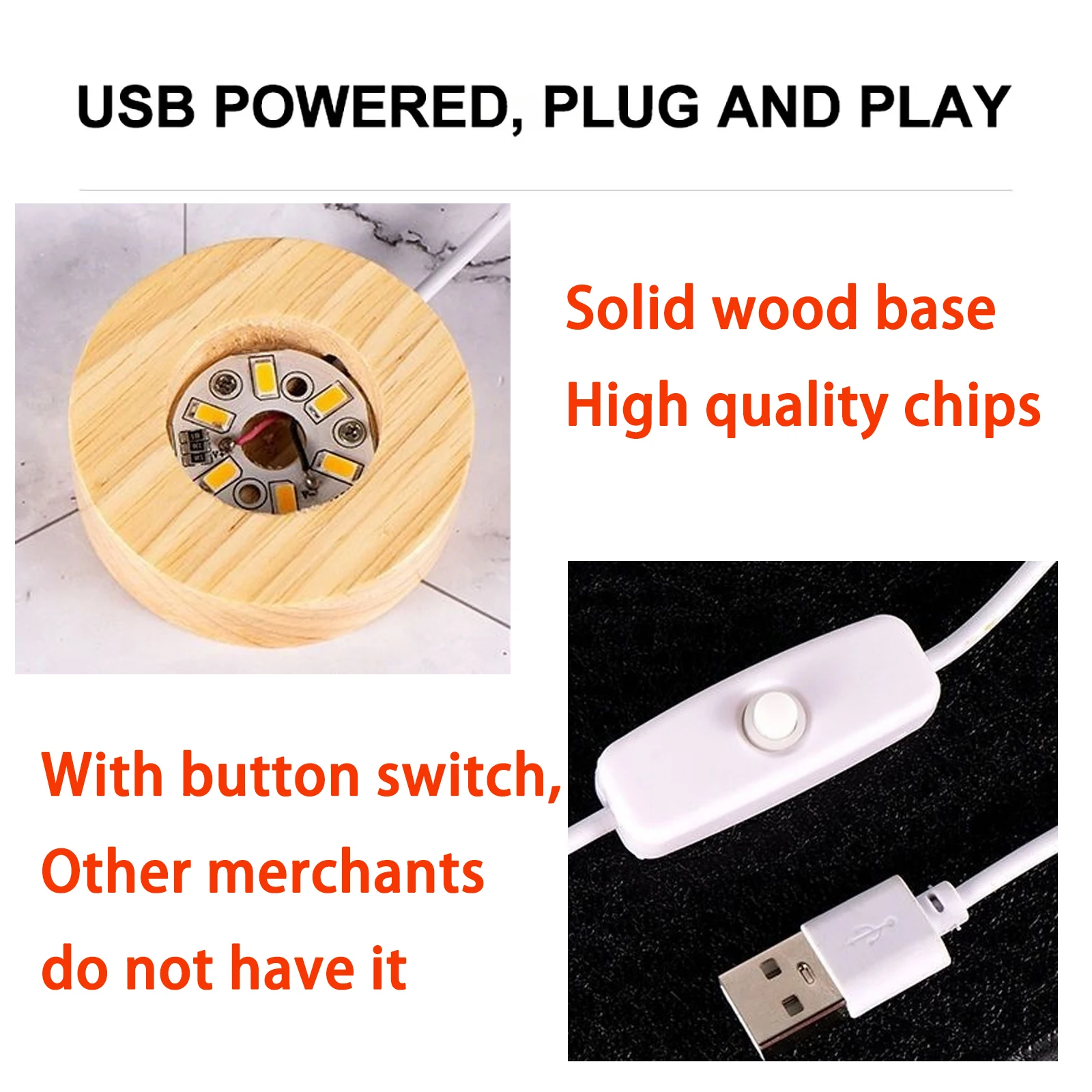 2025 НОВАЯ ПРОДАЖА 3D хрустальный шар настольная лампа с питанием от USB Galaxy