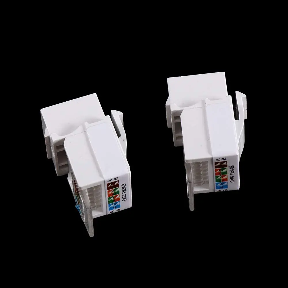 Фото AMP Ethernet Lan-кабель Сетевая вилка без инструментов Сетевой адаптер Ethernet-адаптер Разъем RJ45 Сетевой разъем Сетевой модуль CAT6 №1