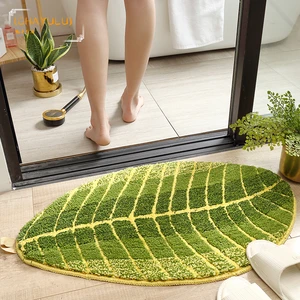 green bath mat soft absorbent bath carpet anti slip floor mat door entrance door mat kitchen mat bathroom rug rugs for bedroom free global shipping