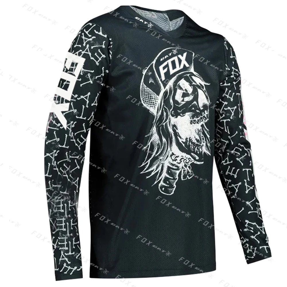 

Motorbike Downhill Jerseys For Mountain Biking Teams BAT FOX Men Cycling Quick Dry Motocross Jersey MTB T-Shirts Downhill Jersey