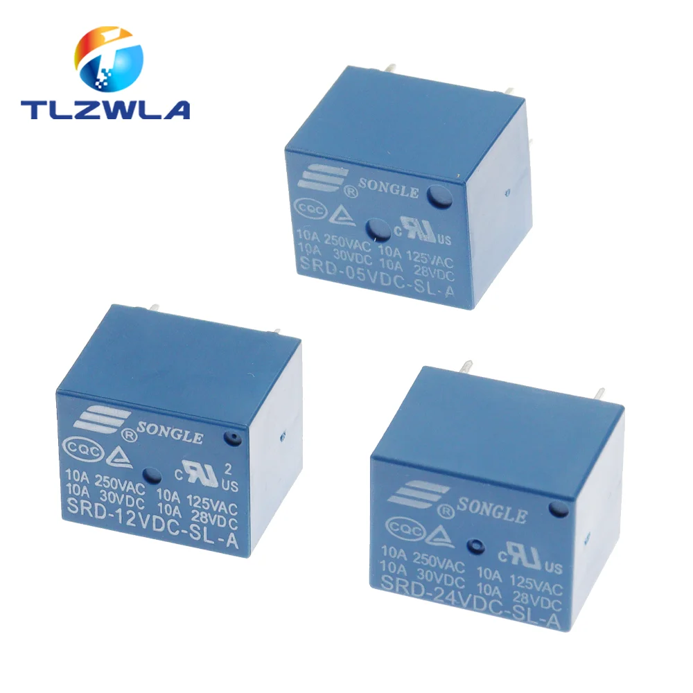 

Реле TLZWLA SRD-05VDC-SL-A 5 шт.