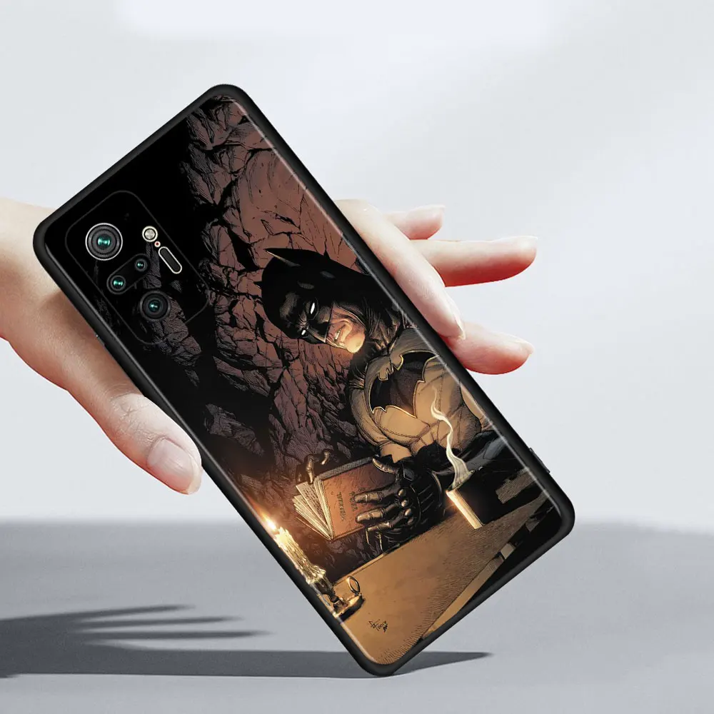 Чехол для Телефона DC-Batman Xiaomi Redmi Note 9s 9 10 11 8 pro 7 11t 9t 8t 9a 9c k40 силиконовый чехол |