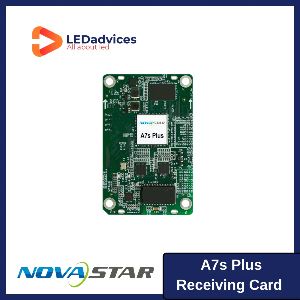 

Novastar A7s Plus LED Display Receiving Card For LED Screen 3D FunctionMRV Series Receiver Outdoor Indoor Rental Fixed Display