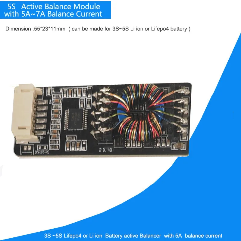 4S 12V Lifepo4 активный балансир и эквалайзер аккумуляторной системы 14 6 V с 5A