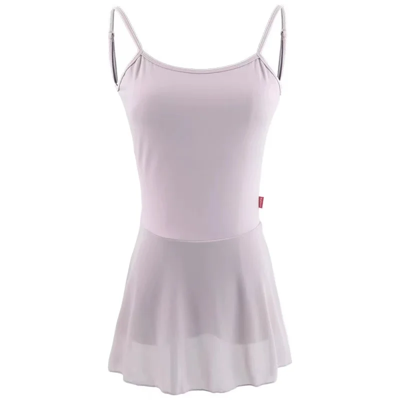 

Women Ballet Dress 3 color Ballet Leotards Girls Adult Dance Camisole Nylon Dancewear Bodysuit Gymnastics Leotards