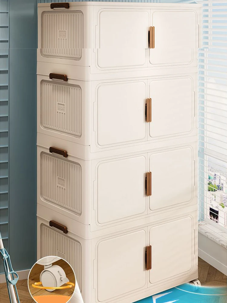 Многослойный складной шкаф для хранения скрытые предметы большие корзины
