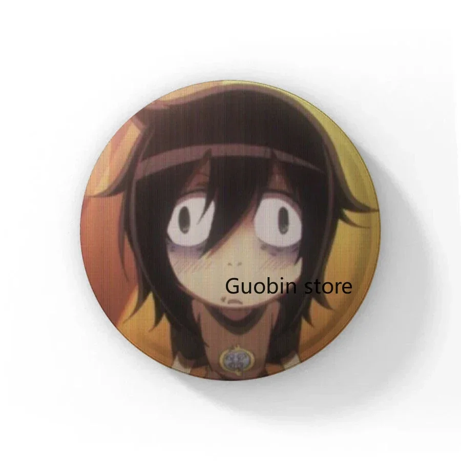 

Значок аниме Watamote Tomoko Kuroki 58 мм