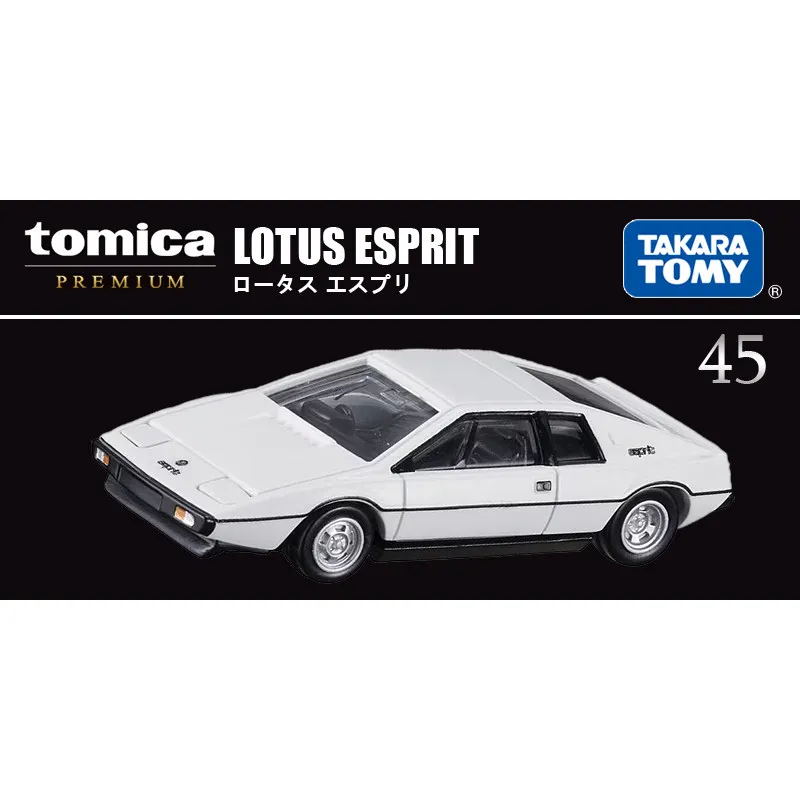 Фото Оригинальная коллекционная модель TAKARA TOMY Tomica Premium №45 Lotus Esprit 1/61, литая под давлением, с выдвижными фарами и подвеской, из сплава, G №2
