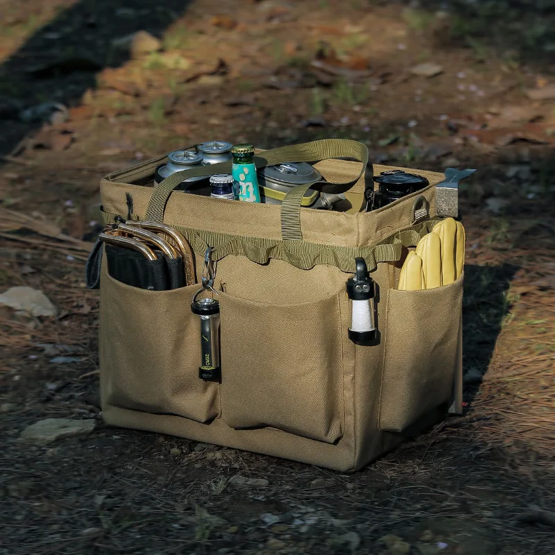 

Outdoor Tool Box Camping Storage Bag Large Capacity Multifunctional Handbag Storage Picnic Organizing Bag
