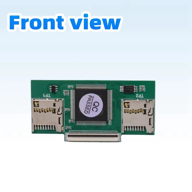 Фото Адаптер-конвертер DT23 Dual TF Card to CE ZIF для iPod, ПК, DVR, iFlash Modding с поддержкой одновременного чтения/записи. №1