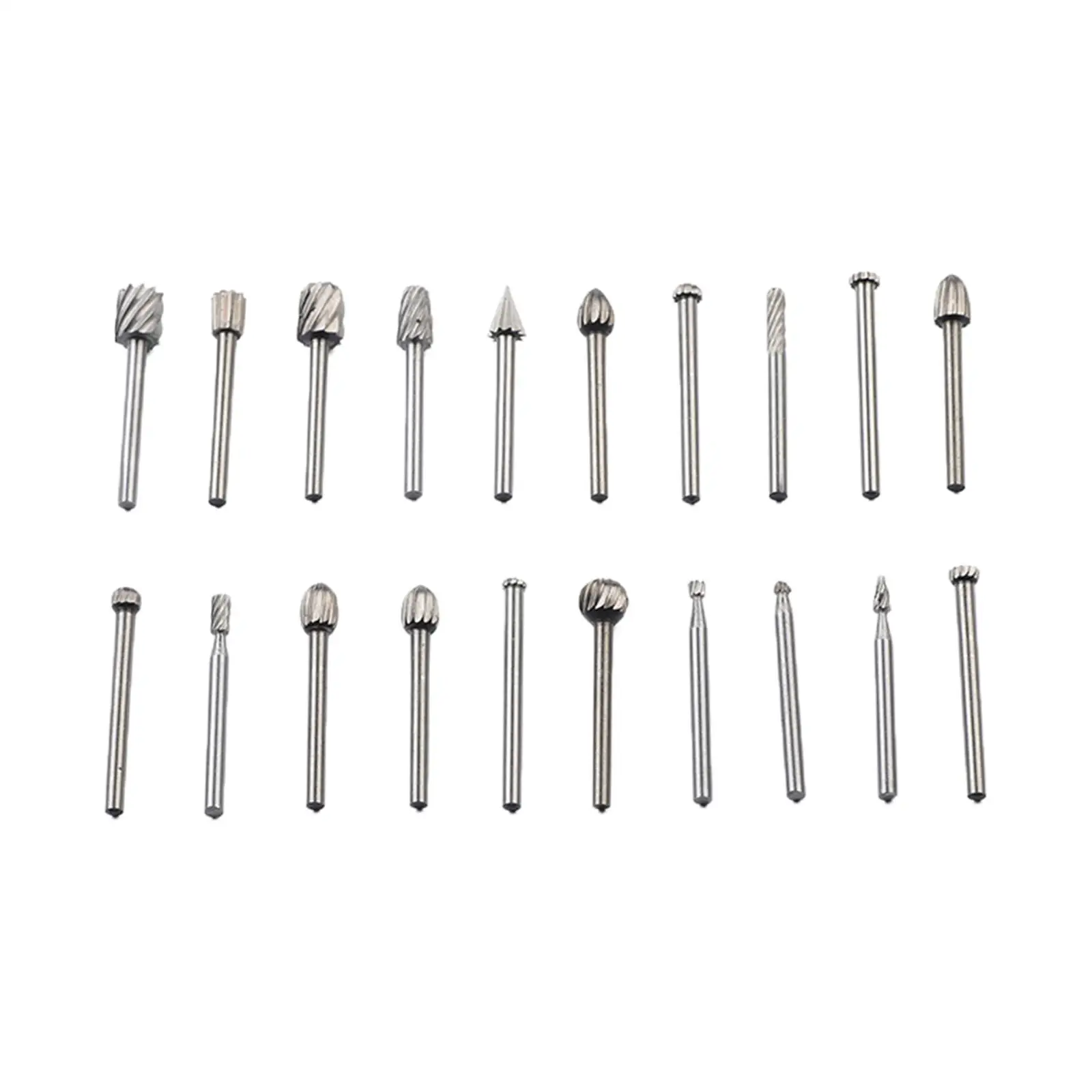 

Набор роторных сверл 20 шт., хвостовики 3,1 мм, Металлические Шлифовальные сверла для резки, для скульптурирования, искусственное сверление стекла