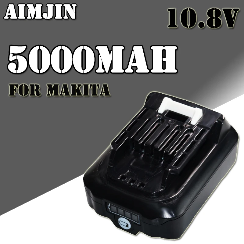 Для литий-ионного аккумулятора Makita 10 8 В 5000 мАч 1973901 BL1021B BL1041B BL1015B BL1020B BL1040B