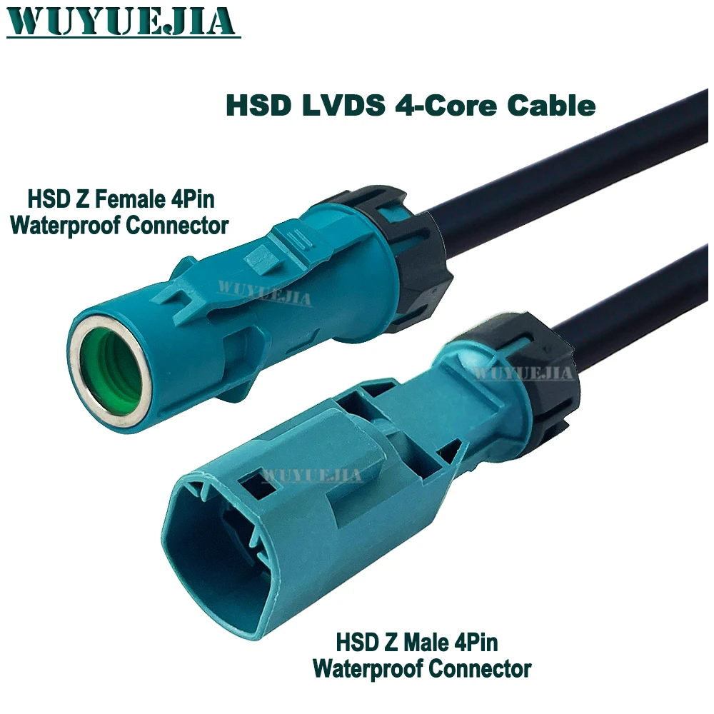 Водонепроницаемый HSD 4-контактный универсальный разъем Z мама на для