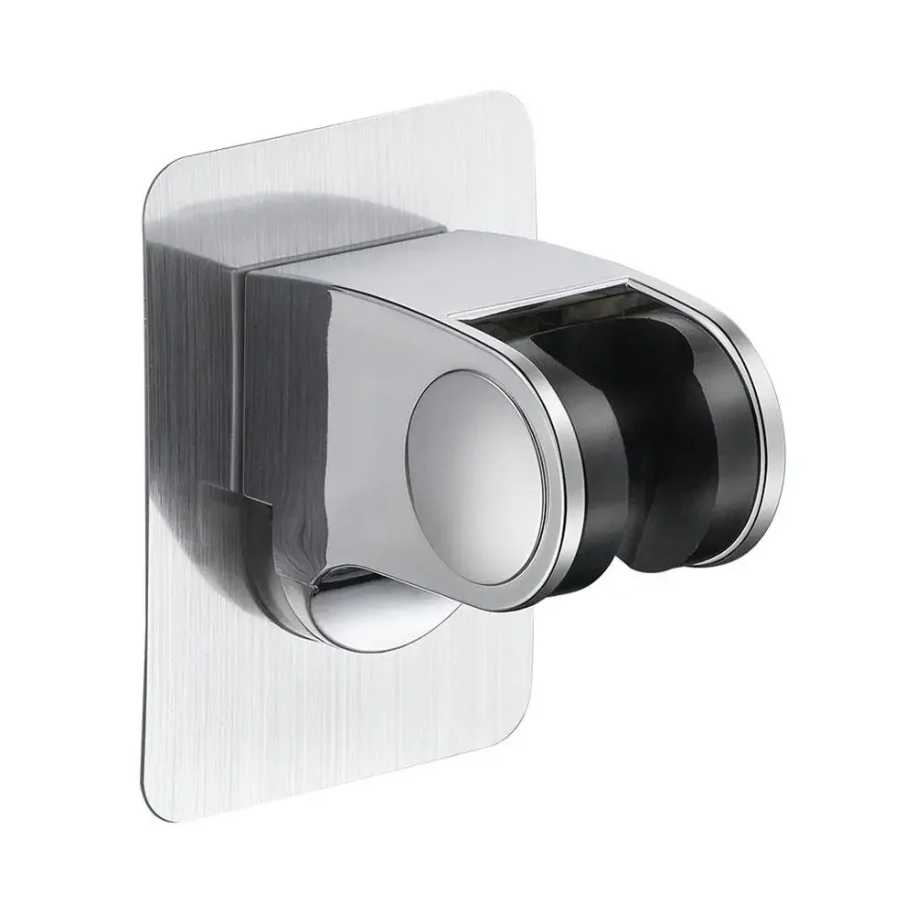 

Регулируемый держатель для душевой лейки, самоклеящийся настенный держатель для душа, без сверления, аксессуары для ванной комнаты, душа T7I0