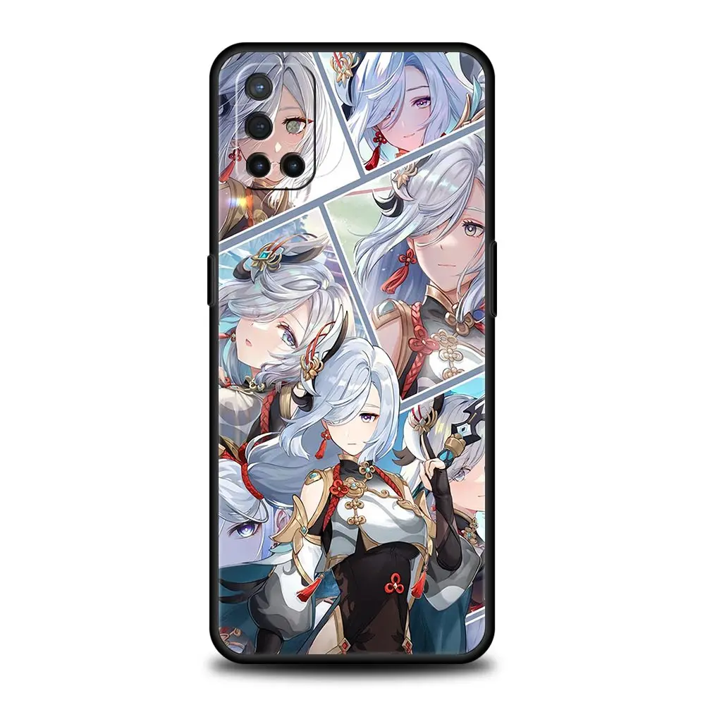 Флейта для OnePlus 12 11 10 9 Pro 9T 12R 10R 9R 9RT 10T 8T 8 7 6T 7T Nord 2T CE 2 флейта чехол Genshin Impact alhaiтэм