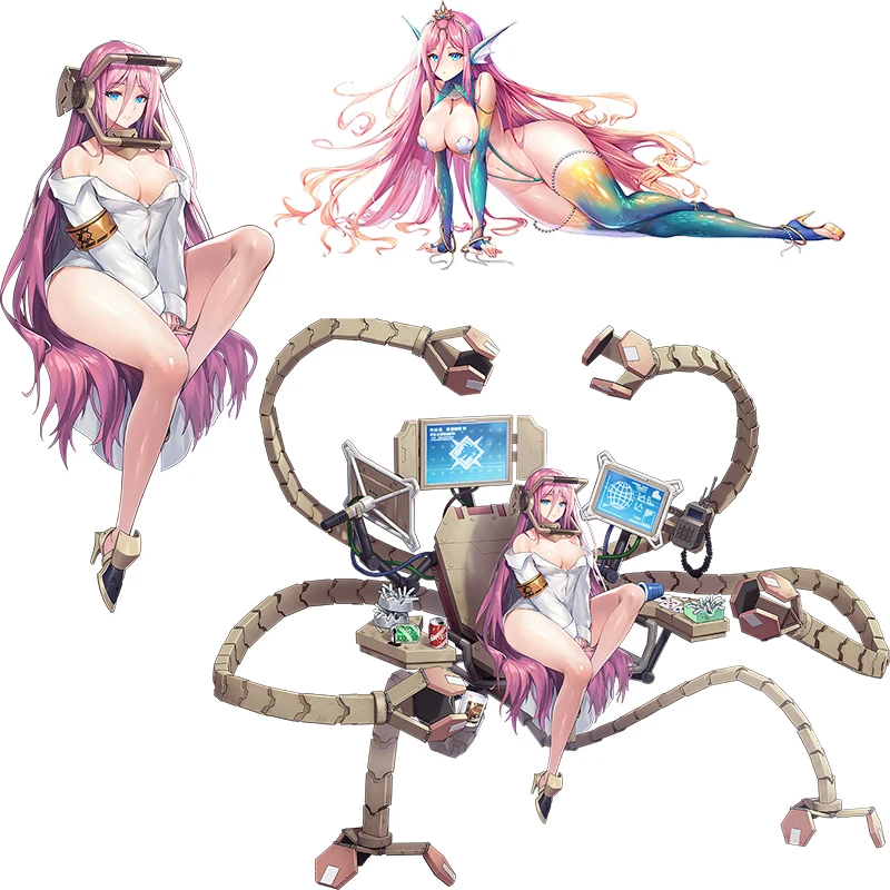 

CK7 Last Origin C11 Golden Beetle Персонализированная Аниме ПВХ водонепроницаемая Наклейка на стену автомобиля