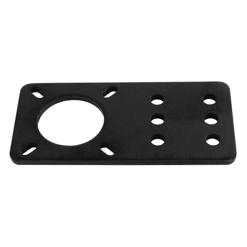 

Perfect NEMA17 Stepper Motor Mount Plates Black Stepper Motor Aluminum Mounting Plate Accessories Porous DesignDropshipping