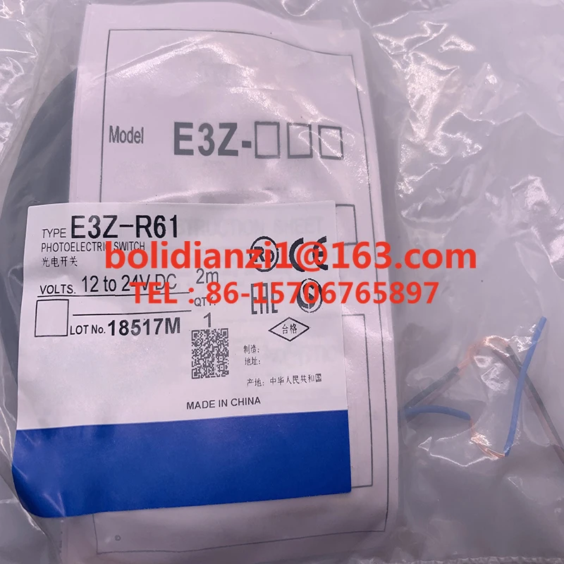 J В наличии Оригинальный бесконтактный переключатель E3Z-R66/R86/D61/D66/D86/D67/D87-M3