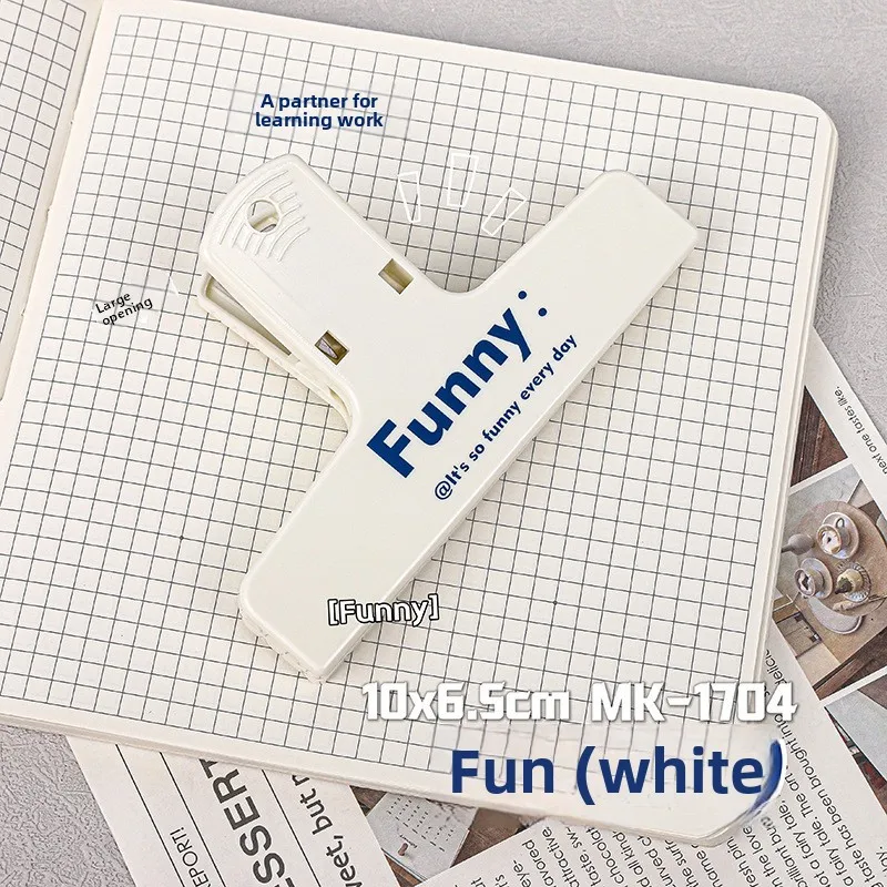 

Магнитный зажим для бумаг, цветной, ретро