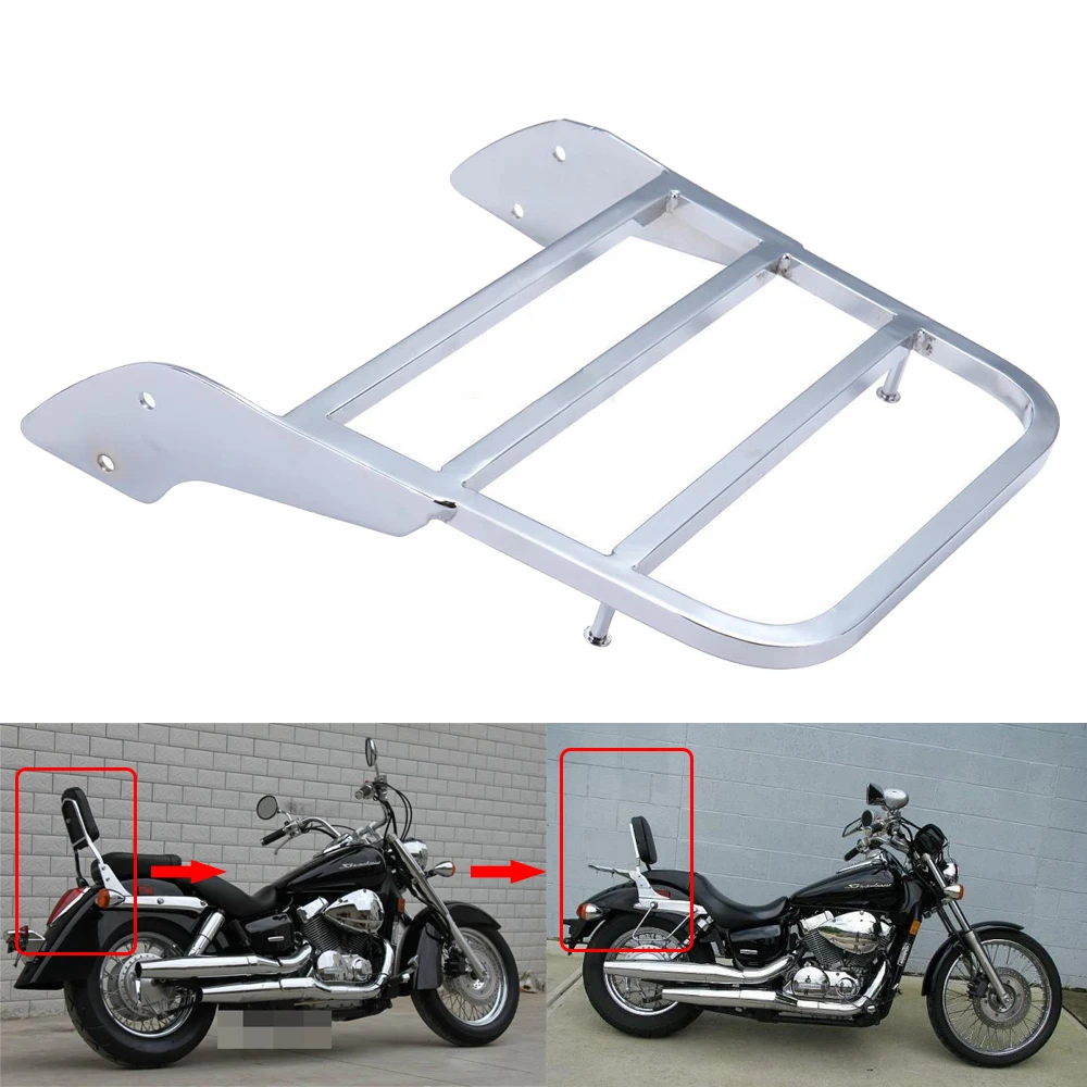 

Задний багажник для мотоцикла Sissy Bar для Honda Shadow Steed VLX 600 1999-2007/Shadow VT750 1997-2003/Shadow SABRE VT1100 ACE