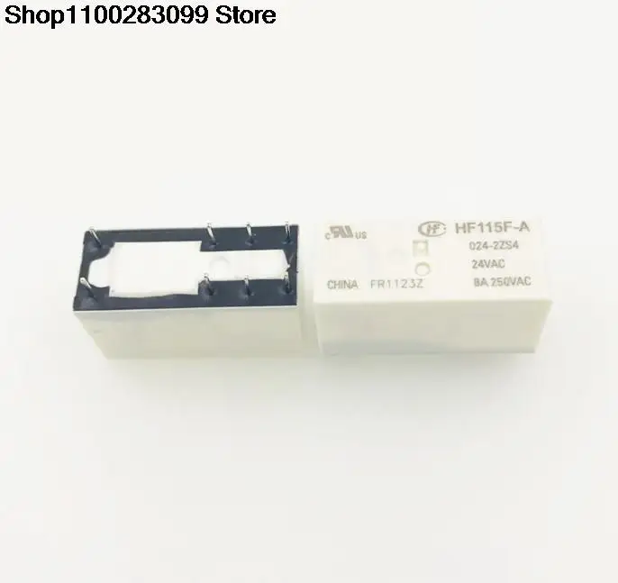 

5 шт. HF115F-A 024-2ZS4 24VAC Relay 8A AC24V 8 PIN