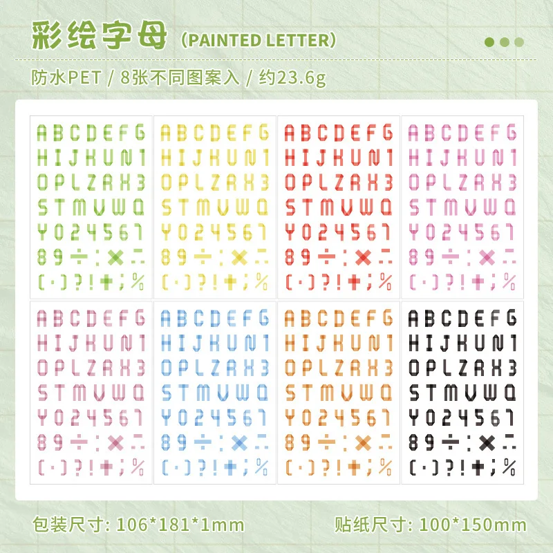 

Набор наклеек Gimue