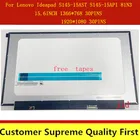 ЖК-экран для ноутбука 15,6 дюйма, светодиодный дисплей, матрица 30pin FHD, Замена для Lenovo Ideapad S145-15AST 81N3