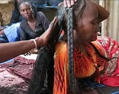 300 мл шампунь для роста волос успокаивающий порошок Чад Чебе Африки местные