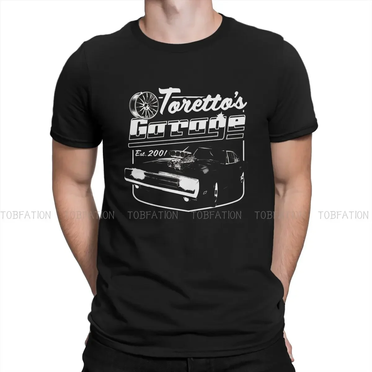 Футболка Torettos Garage Лос-Анджелес хип-хоп креативные Топы форсаж футболка для