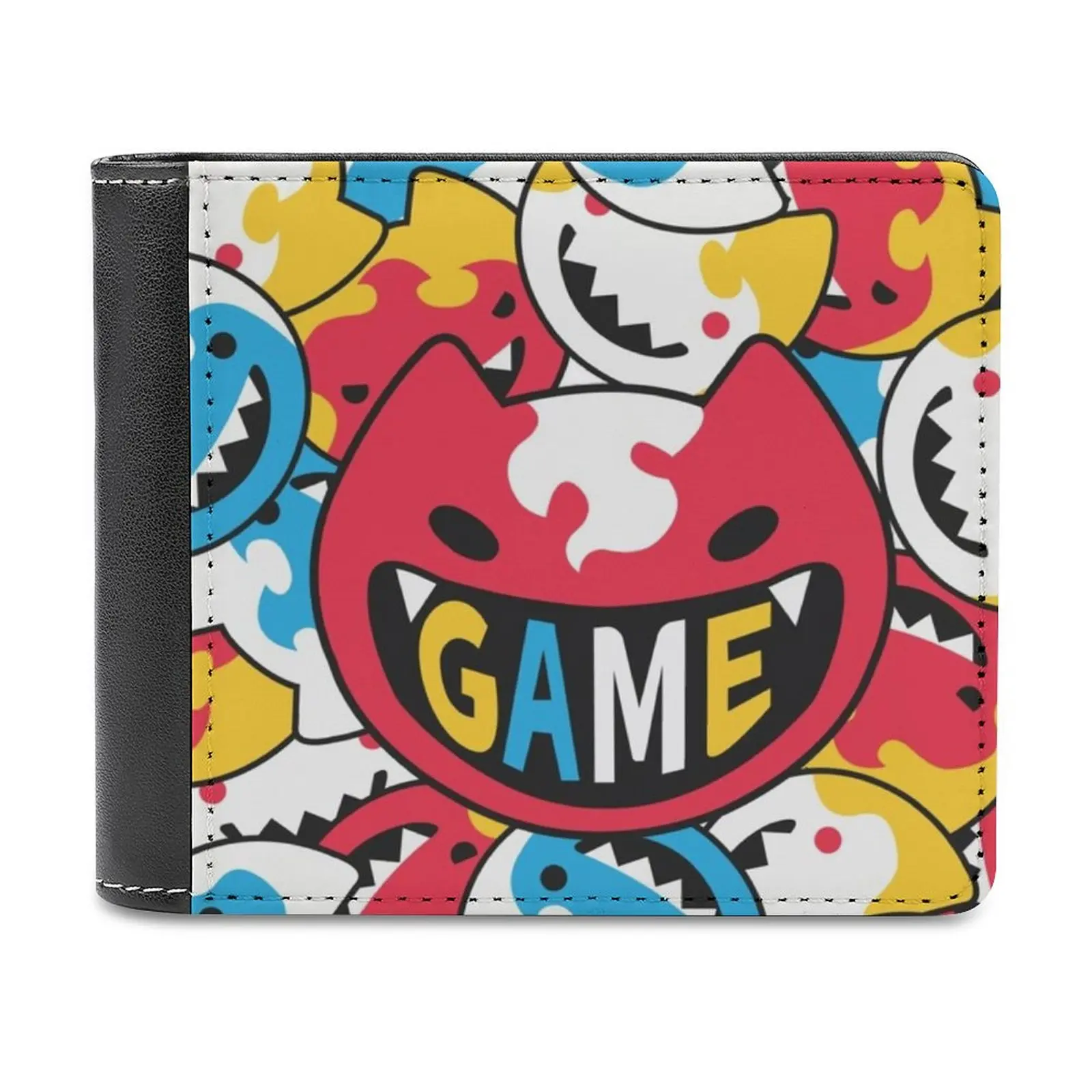 

Мужской кожаный кошелек Miya Sk8, короткий бумажник с держателем для кредитных карт, Sk8, Sk8, The Infinity, Miya, Miya, Chinen, кошка, скейтборд, аниме