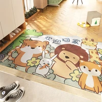 pvc entrance doormats welcome carpets cartoon animals rugs for home bathroom living room door floor mat stair hallway non slip