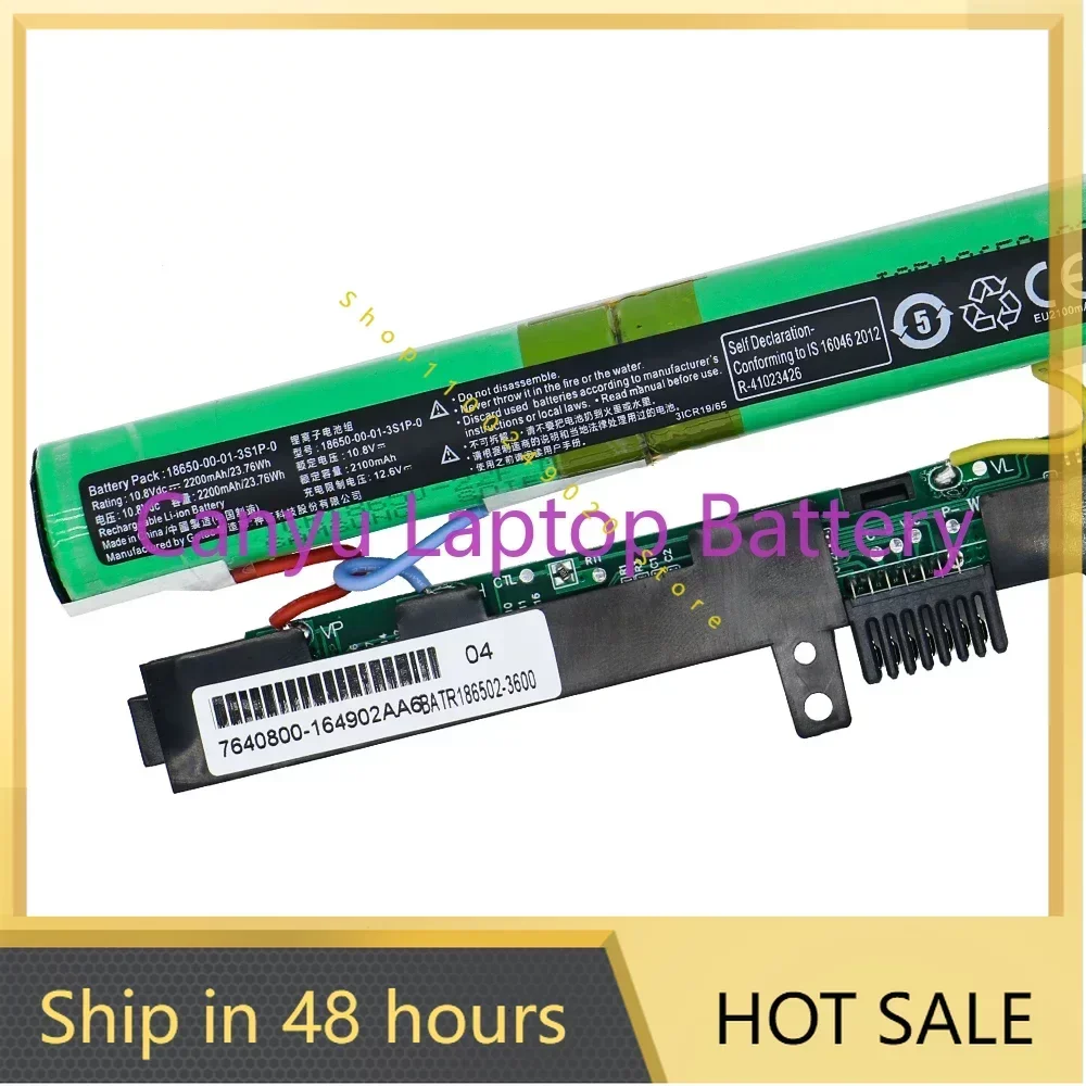 Новый аккумулятор 18650-00-01-3S1P-0 для ноутбука Acer Aspire One 14 Z1401 C6UV C2XW NDXX1401-00-01-3S1P-0