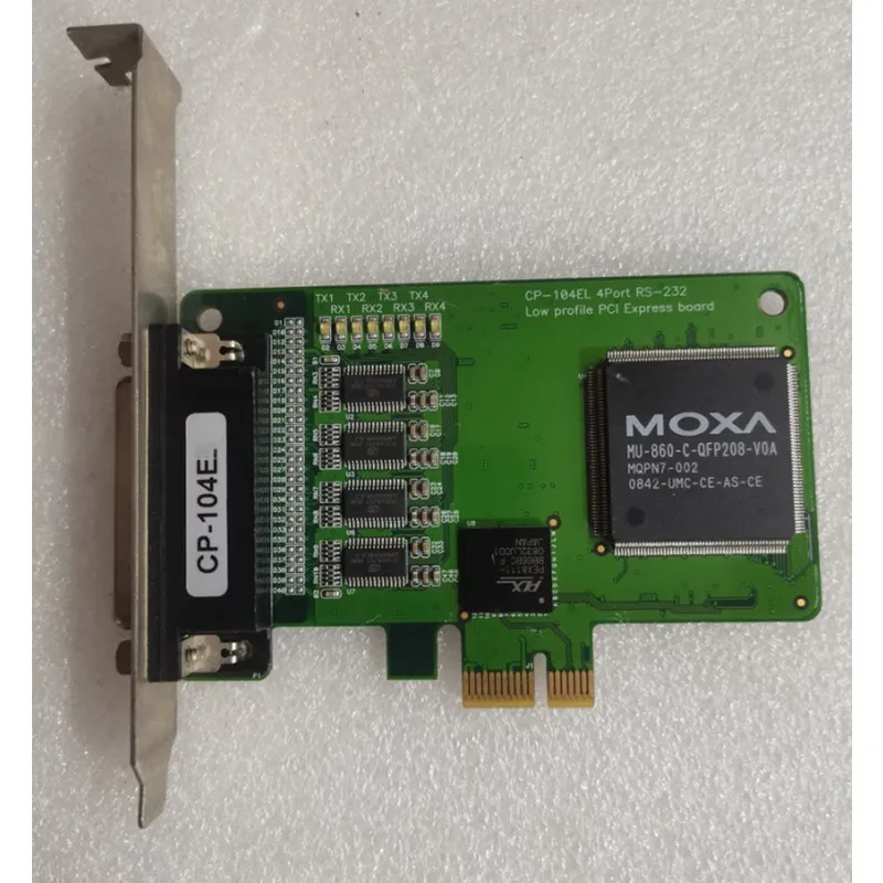

Moxa CP-104EL 4 Port Multi-Serial Card Used In Good Condition