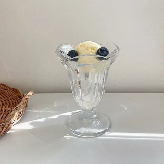 Чашка TANGPIN из матового стекла с цветами чашка для шампанского йогурта