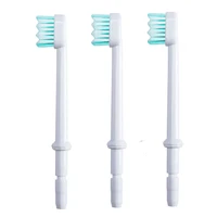 3 pcs bag replacement toothbrush jet nozzle teeth cleaning jet tip compatible with waterpik oral irrigator remove dental plaque