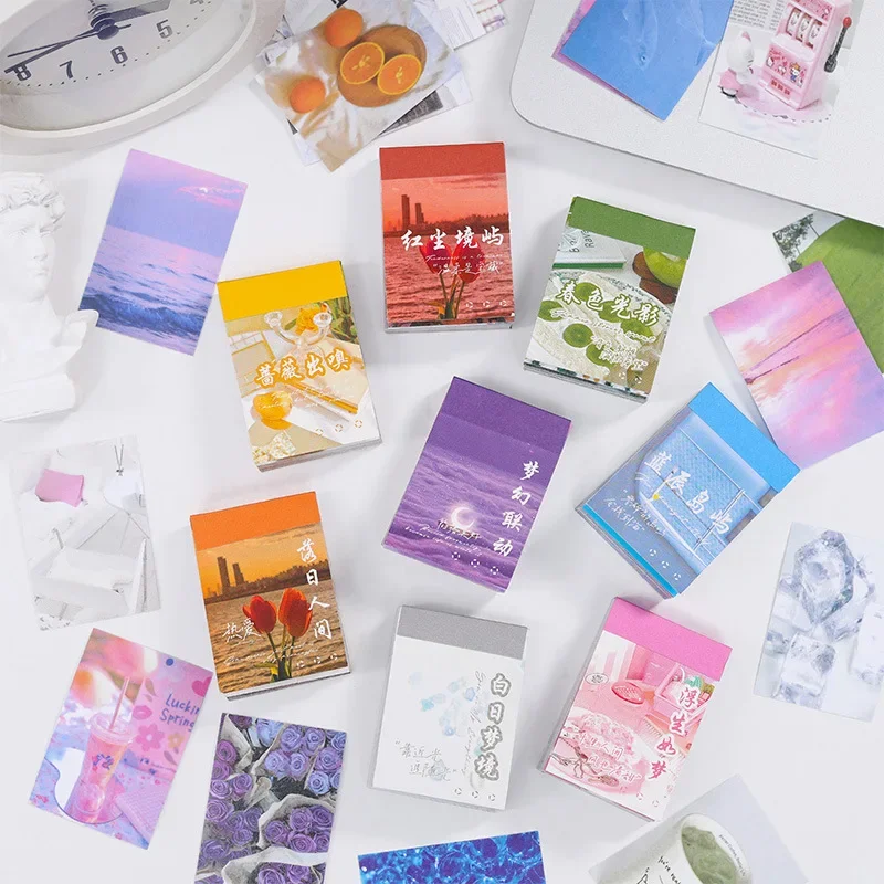 50 шт. Симпатичные детские наклейки в стиле Ins креативные из материала виде книги