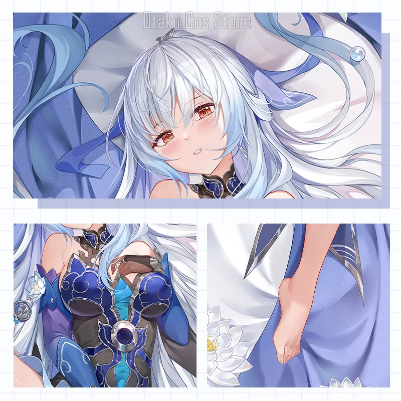 Аниме Honkai: Star Rail Jingliu сексуальная подушка Dakimakura наволочка декоративное