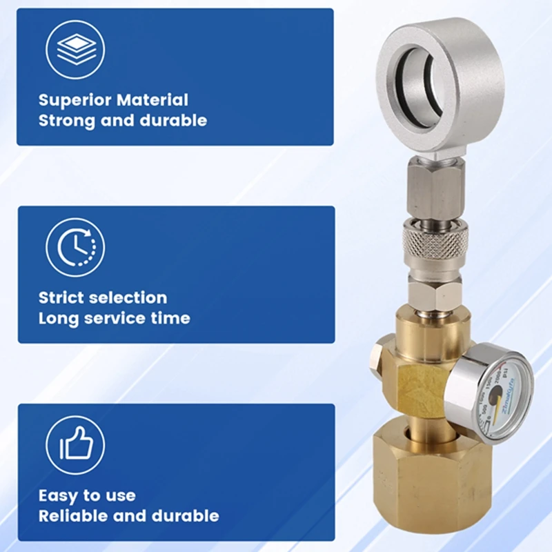 AU04-адаптер для заправки CO2 с содой и водой цилиндра быстрого подключения Sodastream