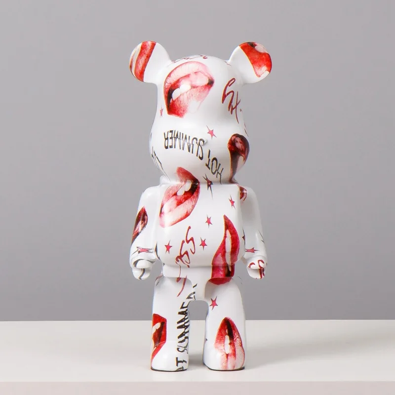 Украшение для дома 28 см Bearbrick 400% Be @ rbrick игры Новогодний подарок прилив игра модель