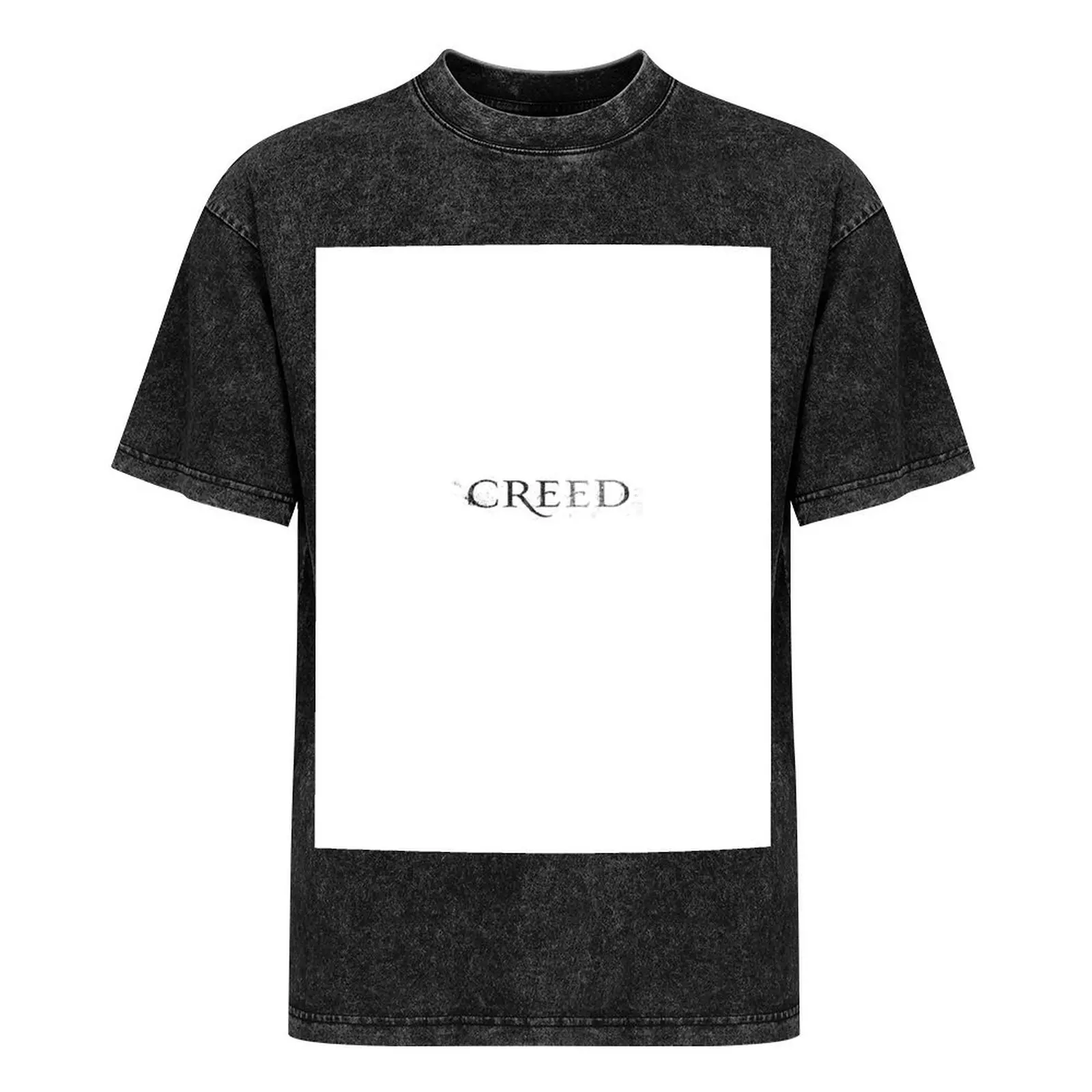 Футболка с логотипом Creed Band аниме-фигурки винтажная одежда на день Святого