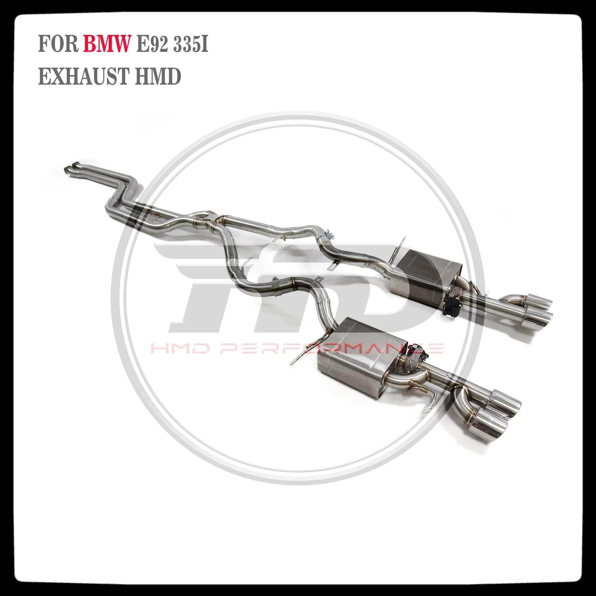 Catback из нержавеющей стали HMD подходит для BMW E92 335i замена M3 детали автоматической