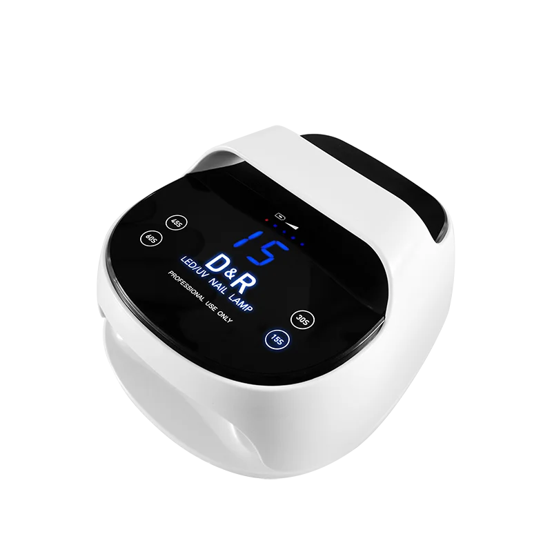 Фабрика Гуандун, высокое качество, 48 Вт, беспроводная перезаряжаемая беспроводная цифровая УФ-лампа для ногтей
