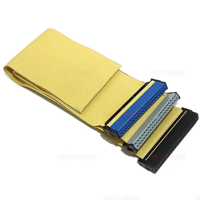 

45cm Flexible Flat Cable Hard Disk Drive Data Line 40Pin PC Male to Female IDE Hard Disk Drive Connector Extension Cable
