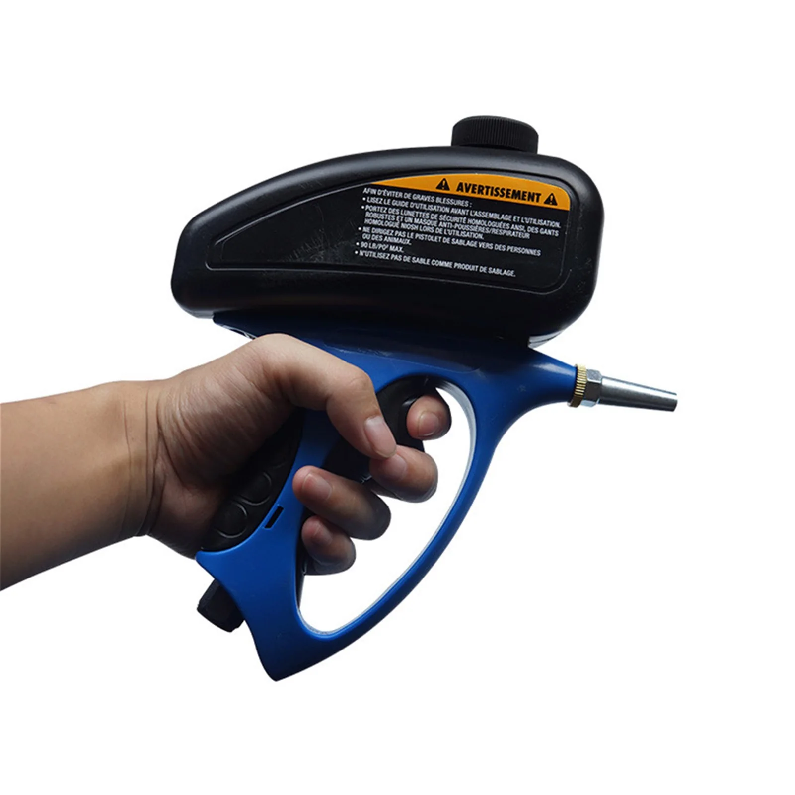 

Portable Anti-rust Sandblaster Air Compressed Glass Tombstone Sandblasting Machine With Small Nozzle